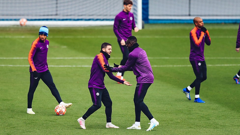GAME TIME : Bernardo and Benjamin Mendy will be hoping for some action on Wednesday