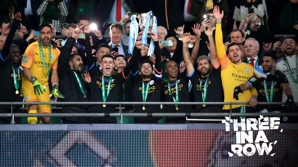 ¡Tricampeones! : El Manchester City ganó la Carabao Cup por tercera temporada consecutiva.