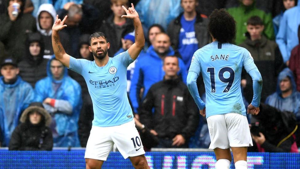 ATTACKING POWER : Sergio Aguero and Leroy Sane