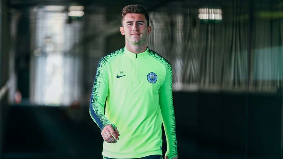 GAME FACE : Aymeric Laporte cracks a smile