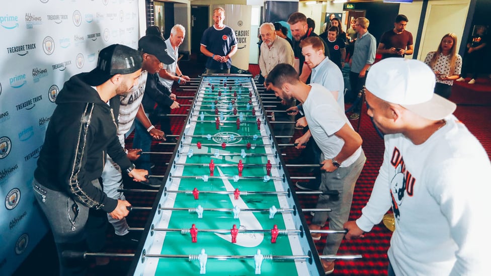 TABLE TOPPING : The longest game of table football ever?!