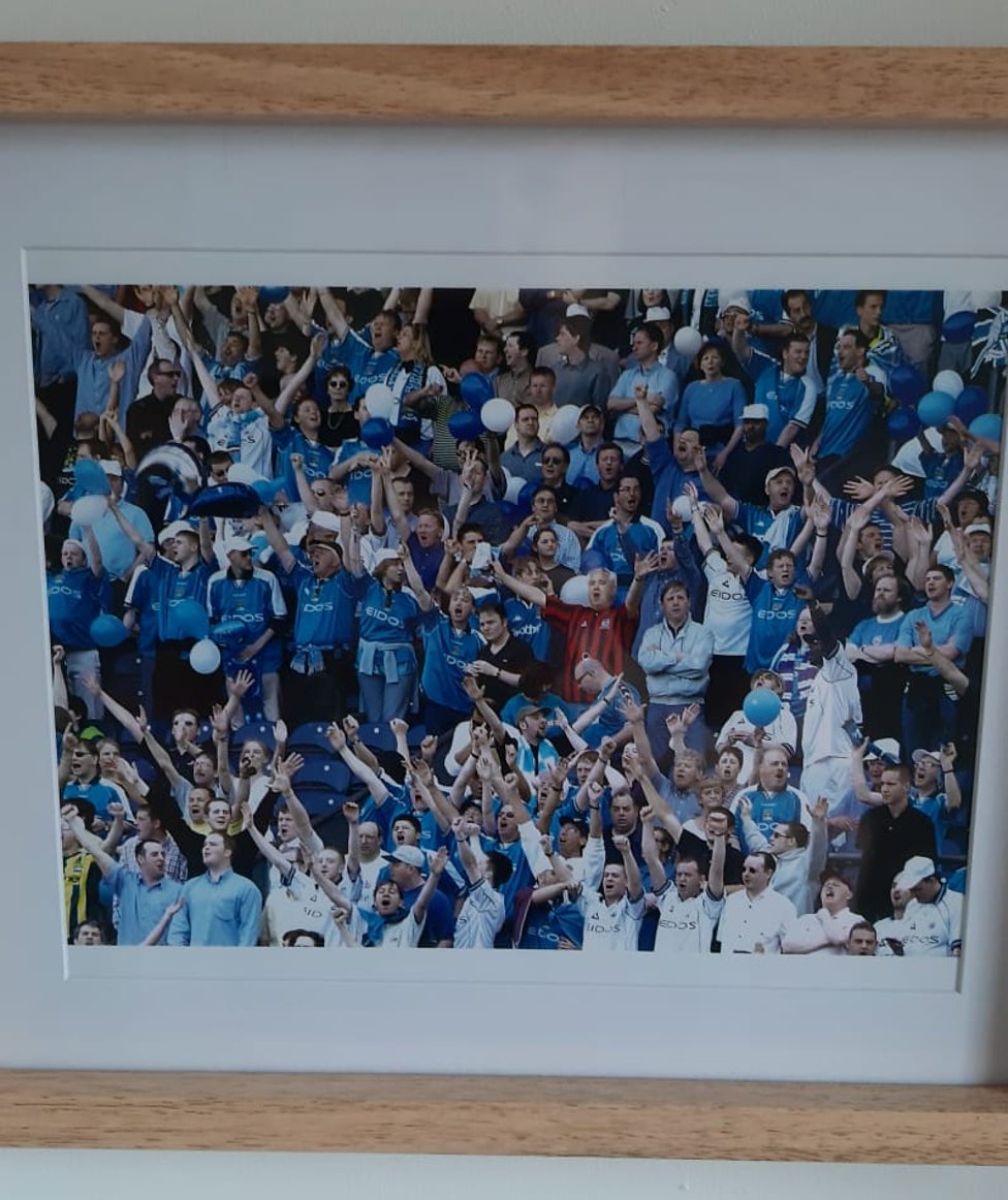 MEMORIES : Mike Kay: "I have this photo of me, my cousin, uncle, mum and dad on it in the Darwen End that day."