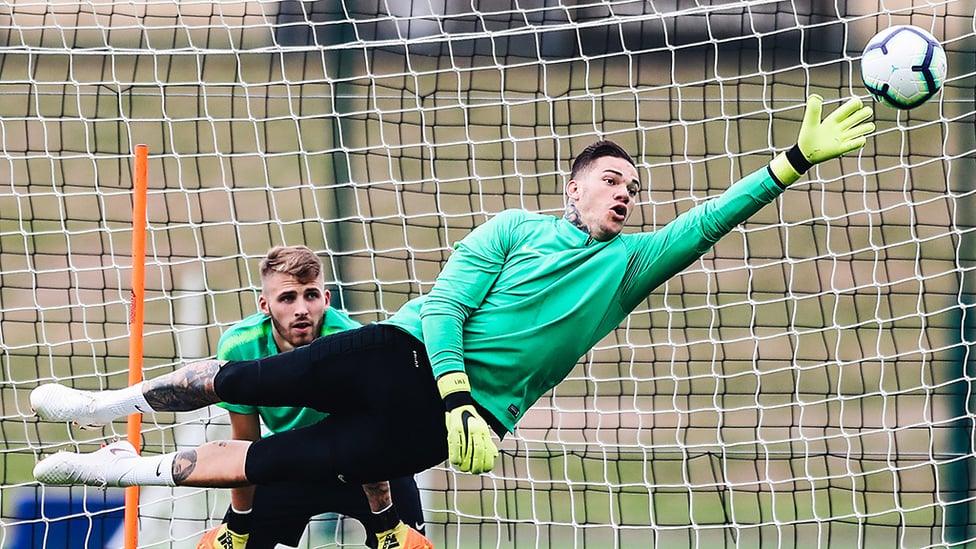 SAVE : Ederson back in action at the CFA.