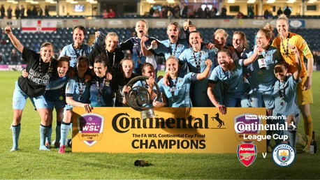 WE MEET AGAIN: City lock horns with Arsenal Women for the third time in the Continental Cup Final