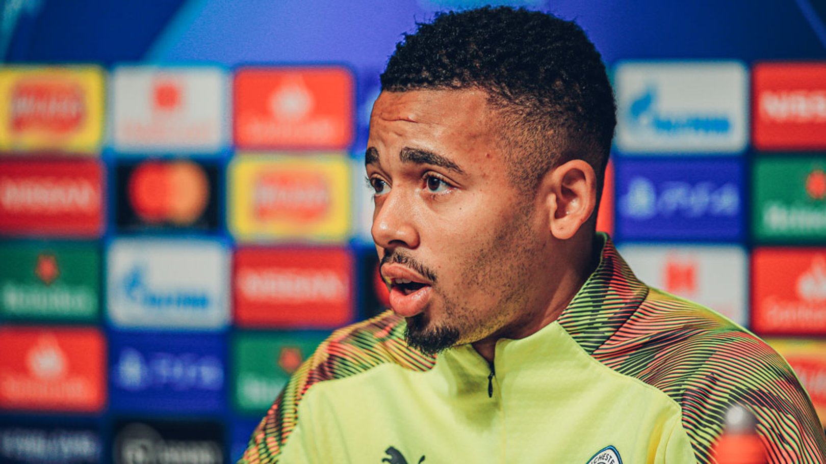 PRE-MATCH: Gabriel Jesus addresses the media ahead of City's game against Shakhtar Donetsk.