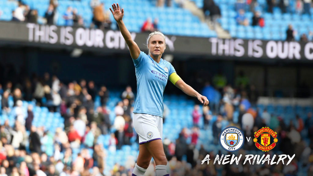 SKIPPER: Steph Houghton salutes the crowd at the Etihad.