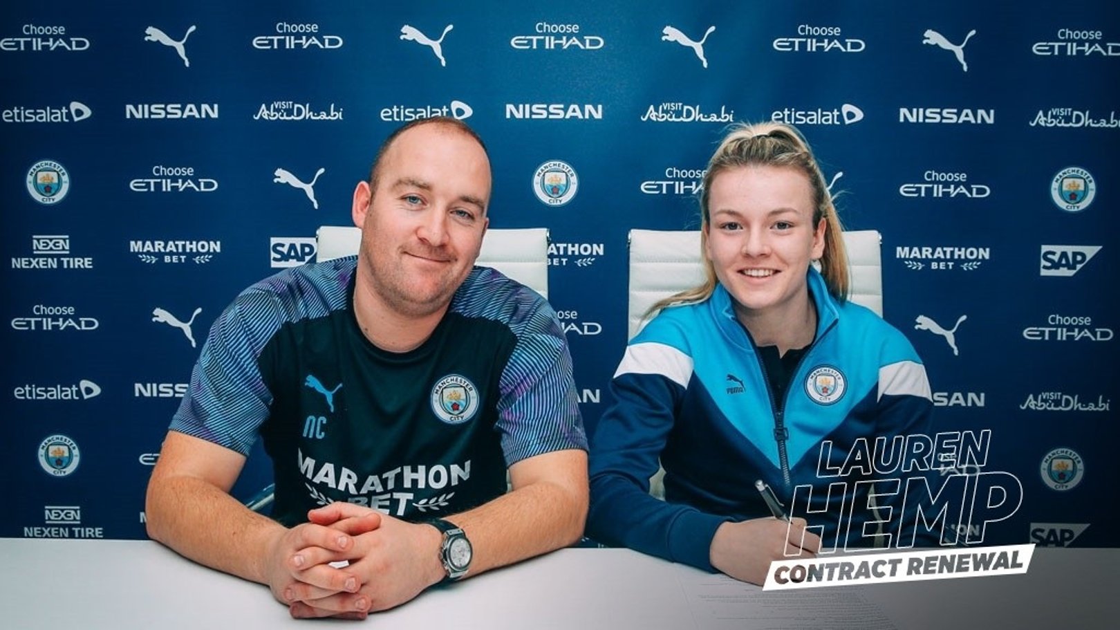 Lauren Hemp pens new City deal