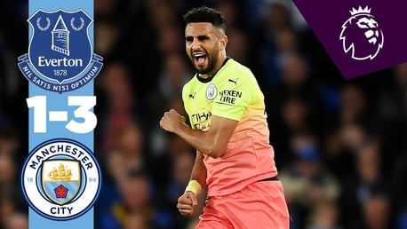 Everton 1-3 City: Full match replay