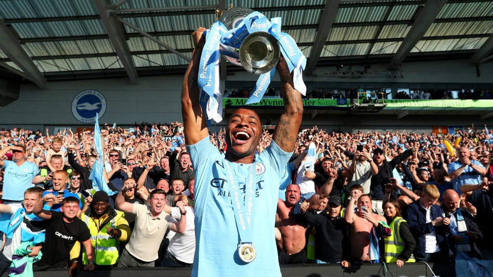 TOP OF THE LEAGUE : Raheem Sterling.