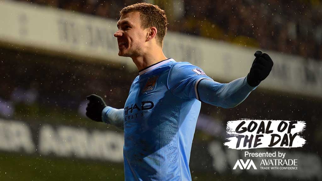 Goal of the Day: Edin Dzeko v Spurs