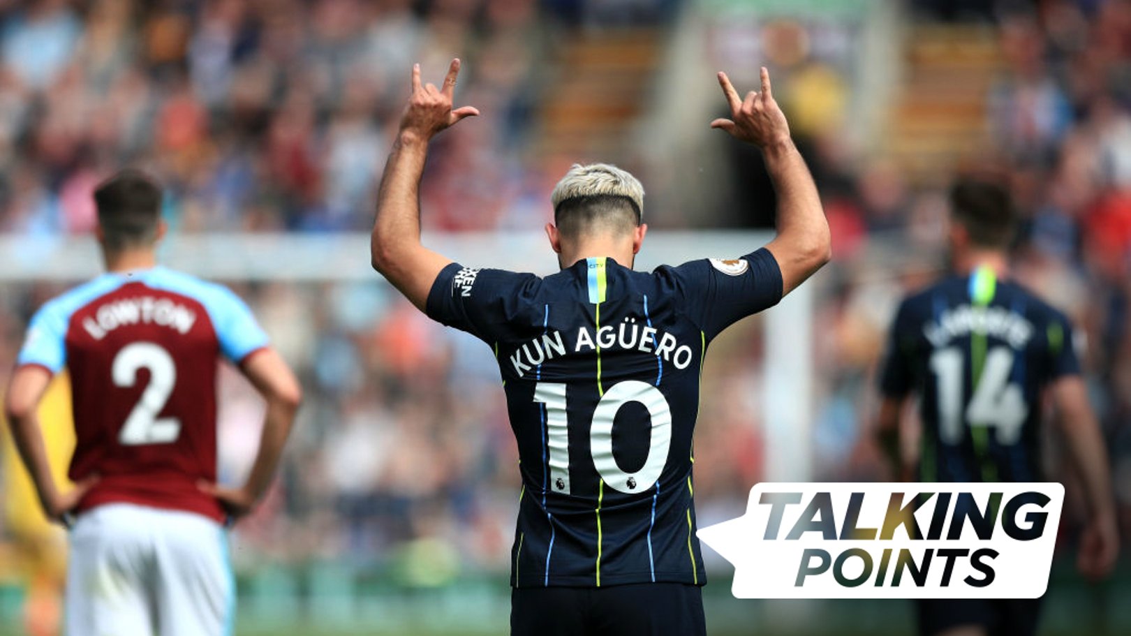 TALKING POINT: Sergio Aguero was once again City's match-winner.