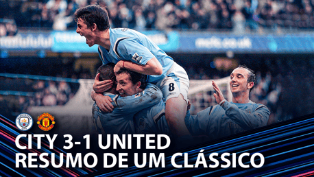 Resumo: City 3-1 United 2006