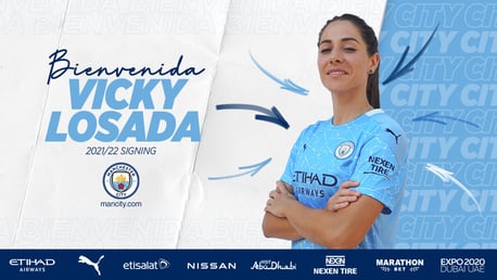 Vicky Losada, nueva jugadora del Manchester City
