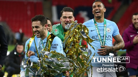 TUNNEL CAM: Carabao Cup final