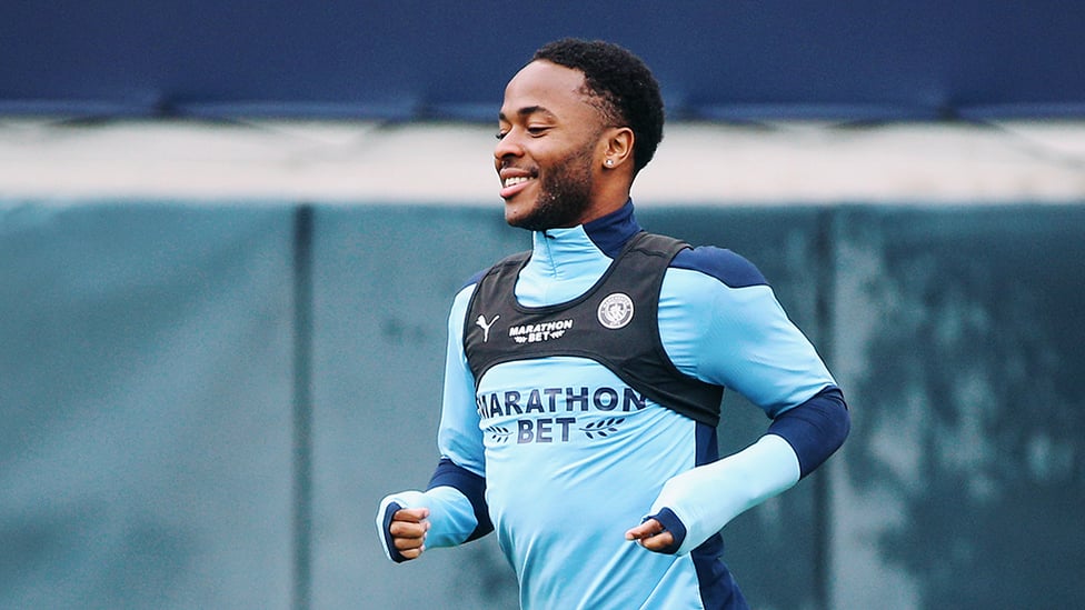  : With 11 career goals to date versus Bournemouth, no wonder Raheem is smiling