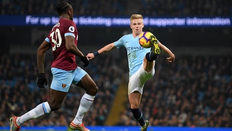 POLISHED: Another impressive outing for Oleks Zinchenko