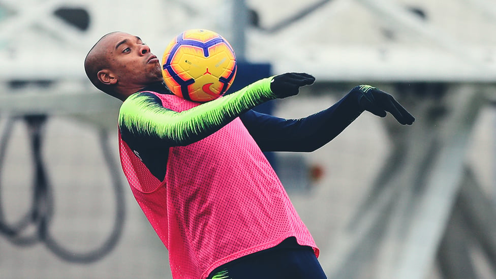 FERNANDINHO : Our midfielder prepares for the Hammers.