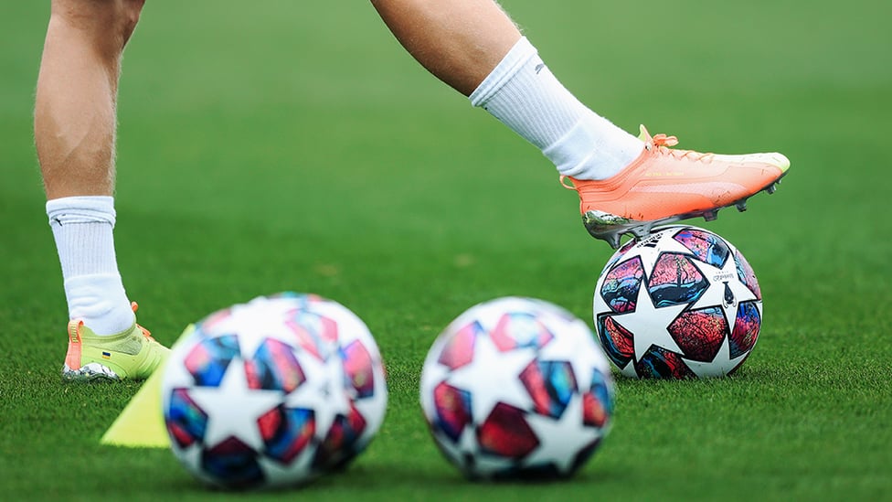 STARS IN THEIR EYES : The Champions League balls