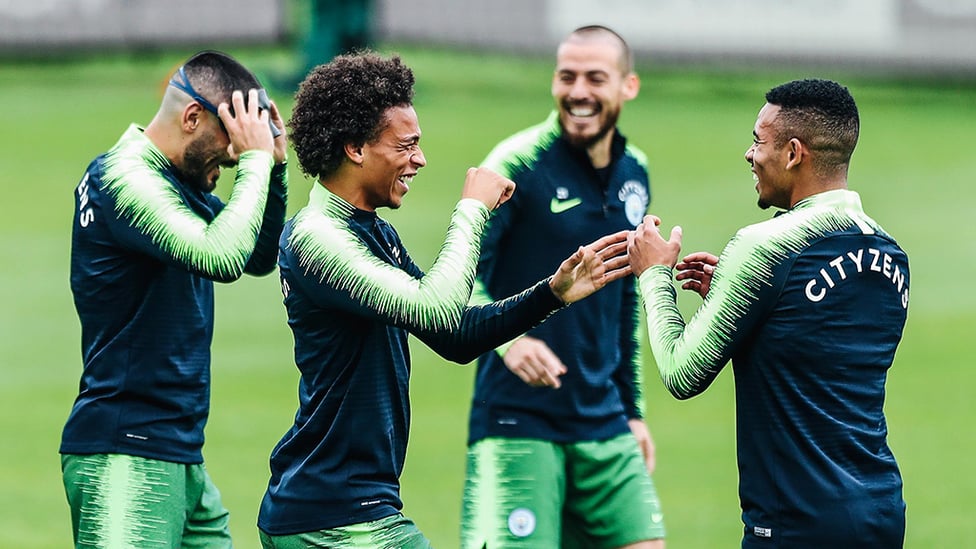 FUN AND LAUGHTER : Sane jokes with Gabriel Jesus.