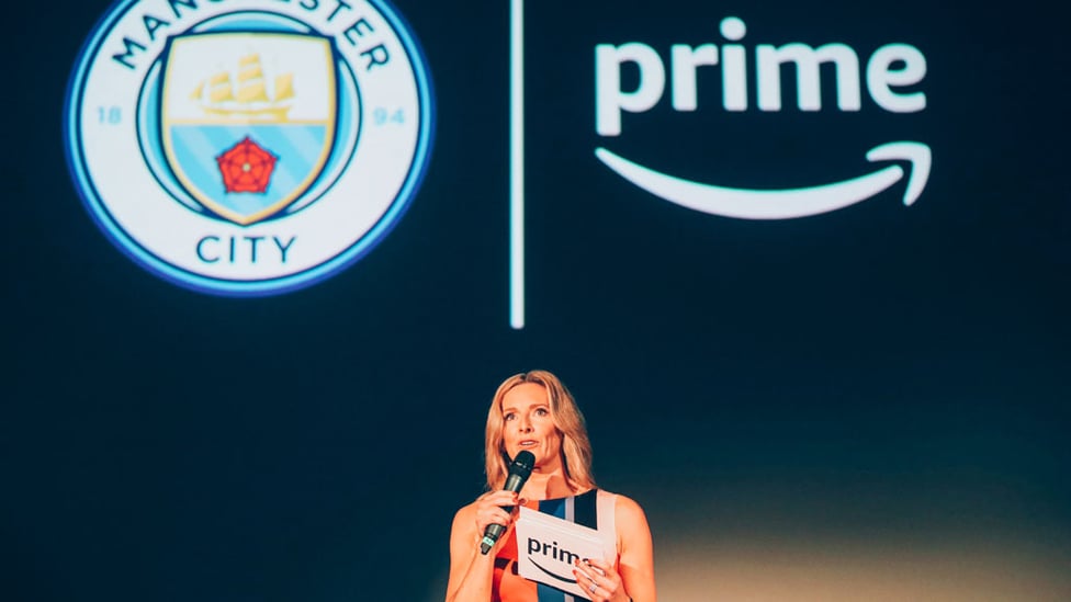 PRIME TIME : Gabby Logan hosted the event
