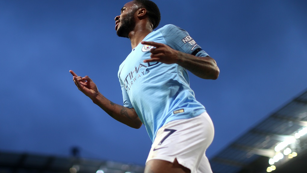 PRAISE : Raheem rightly lapping up!