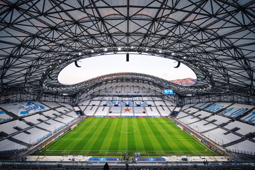 STAGE IS SET : The Stade Velodrome, Marseille 