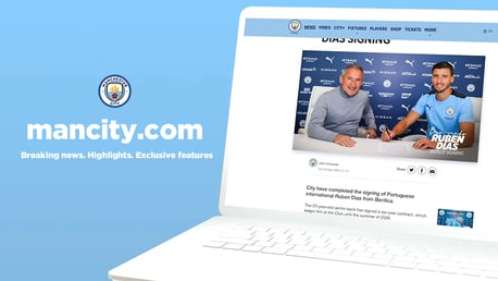 ManCity.com & the official Man City app: For everything City