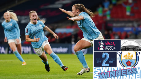 Women's FA Cup Final highlights: Everton 1-3 City (AET)