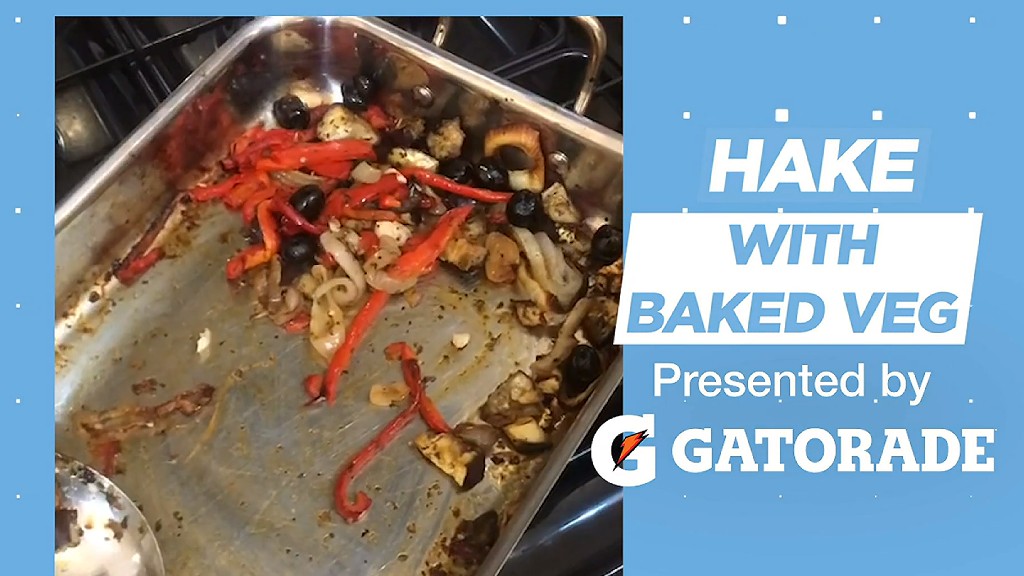 Cooking with City: Hake with baked veg