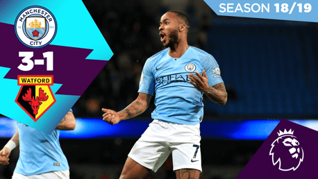 City 3-1 Watford: Full match replay 2018/19