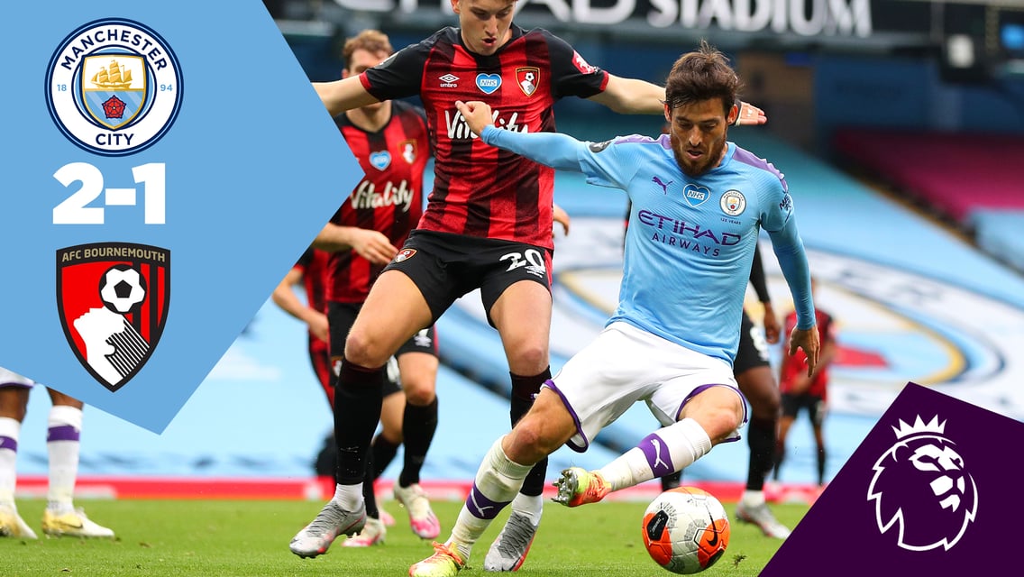 City 2-1 Bournemouth: Full match replay