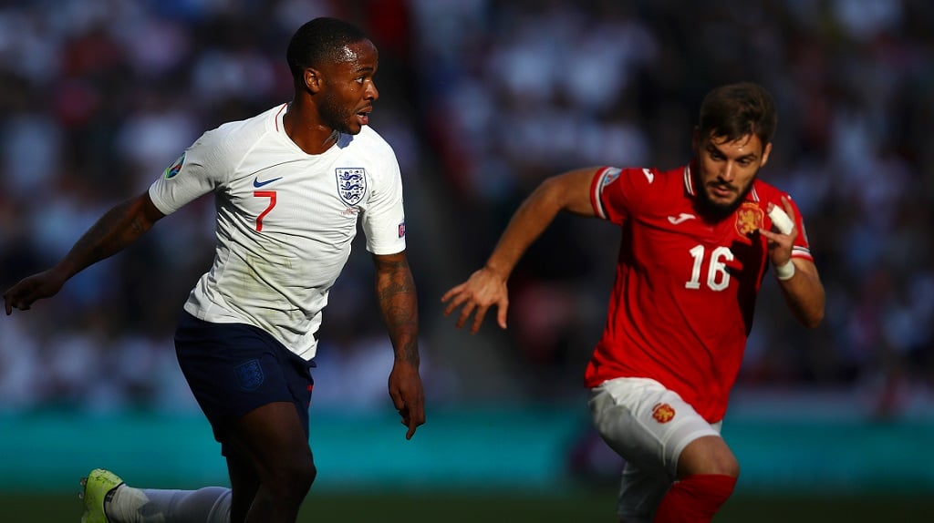 Sterling shines as England thrash Bulgaria