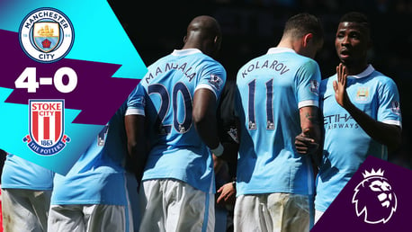 Classic Highlights: City 4-0 Stoke