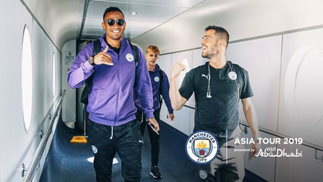 HERE WE GO: Danilo and Bernardo have some catching up to do ahead of our summer tour