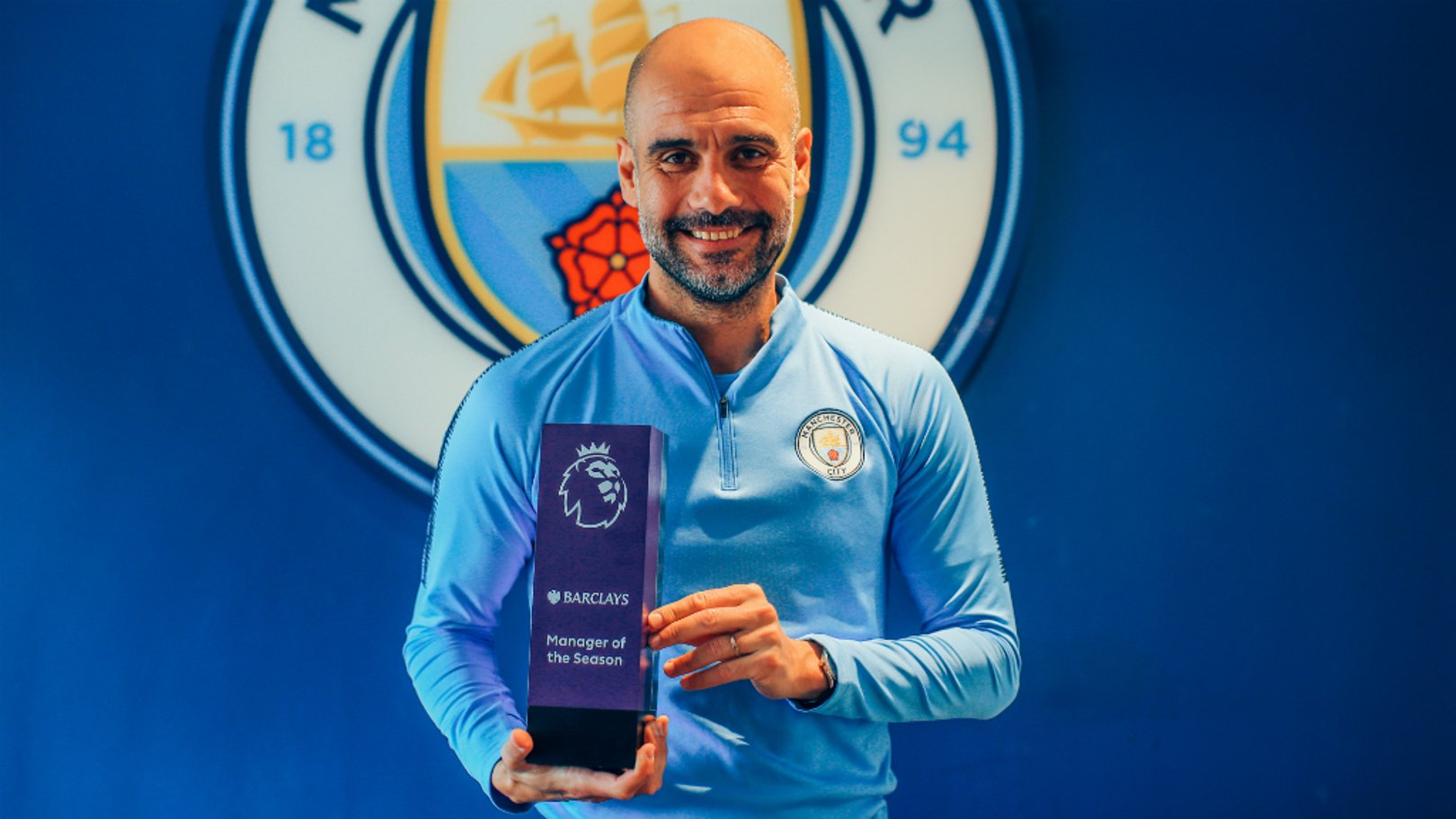 Pep named Premier League Manager of the Season
