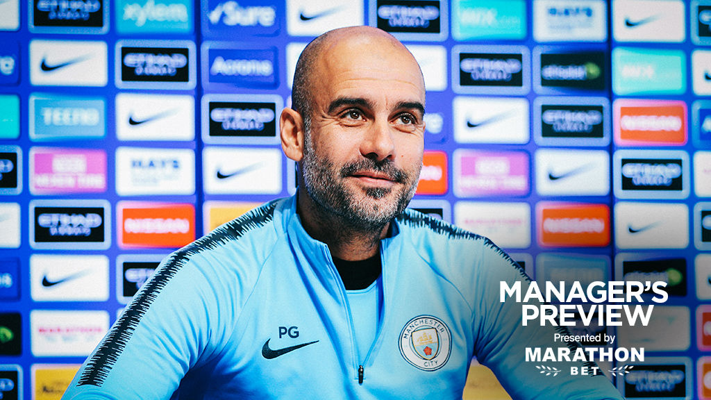 PREVIEW: Pep addresses the media...