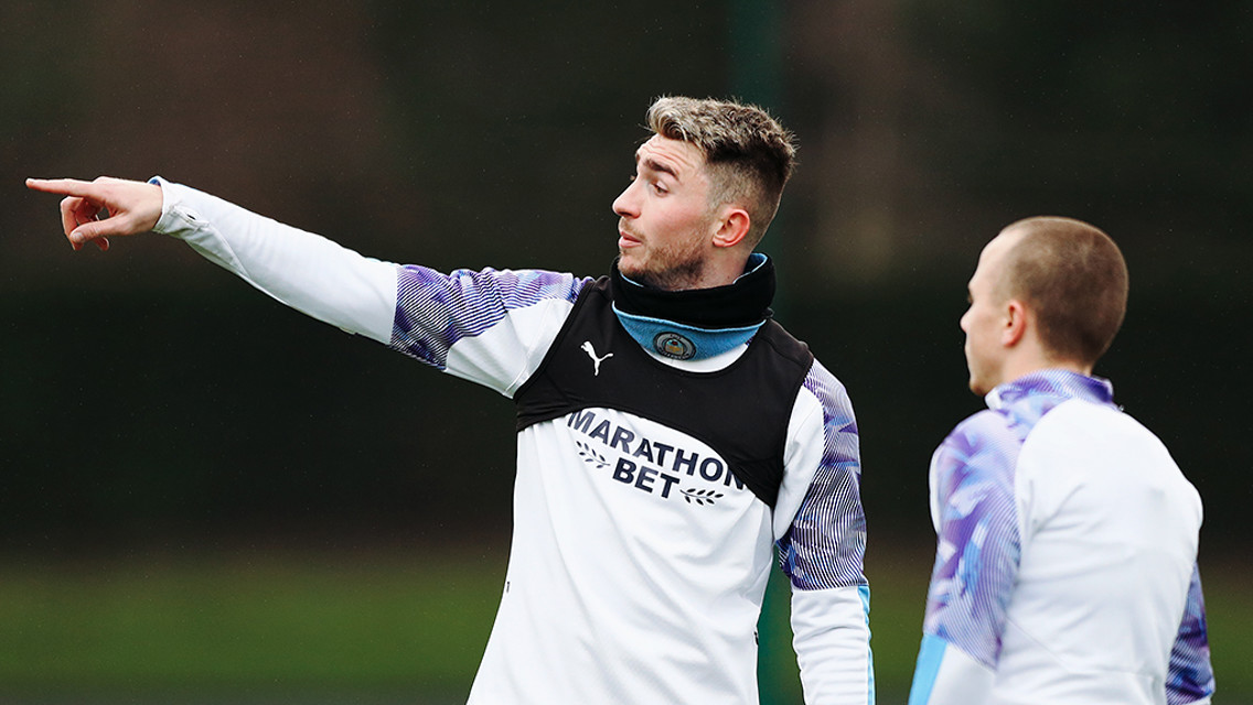 ON POINT: Aymeric Laporte made a superb return to action in our Premier League win at Sheffield United on Tuesday