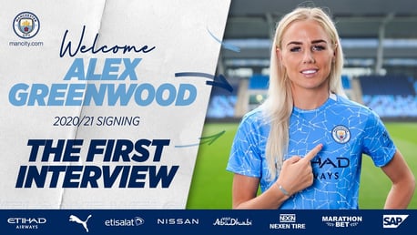 Alex Greenwood: "I can't wait to get started!"