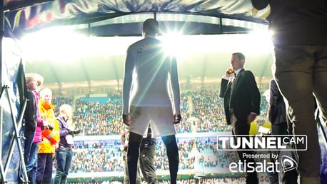 Tunnel Cam: City v Brighton