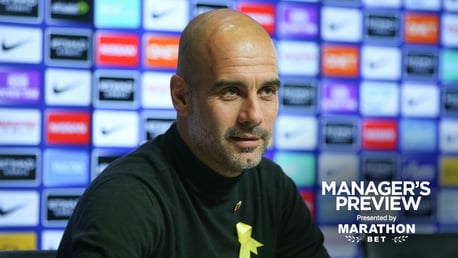 CRUNCH CLASH: Pep Guardiola gives his thoughts ahead of Sunday's Etihad derby