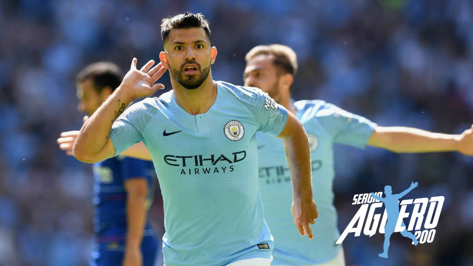 200 up! Aguero reaches new City landmark