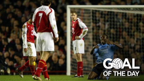 Goal of the Day: Wright-Phillips v Arsenal 2005