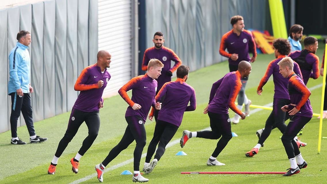 De Bruyne vuelve a entrenar