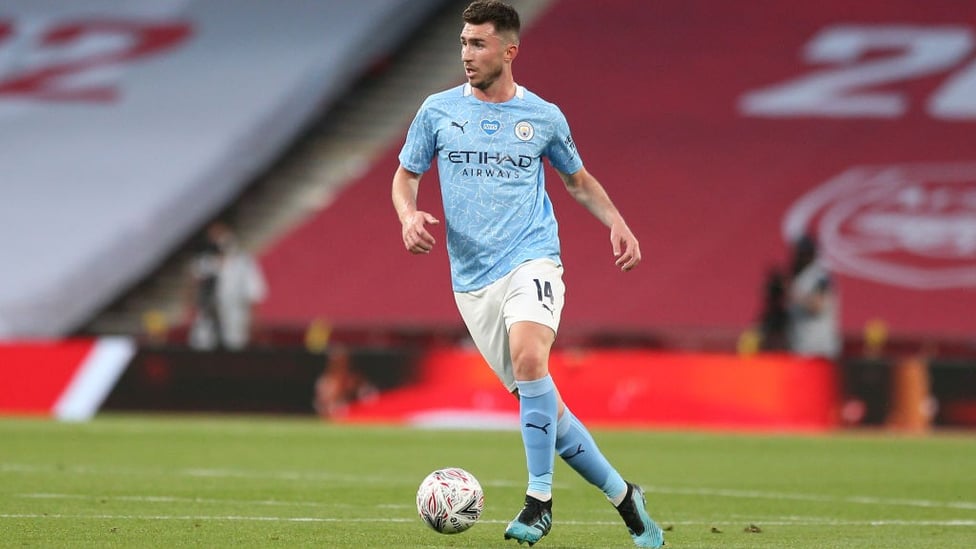 LAPORTEING FOR DUTY: Aymeric Laporte starts another attack