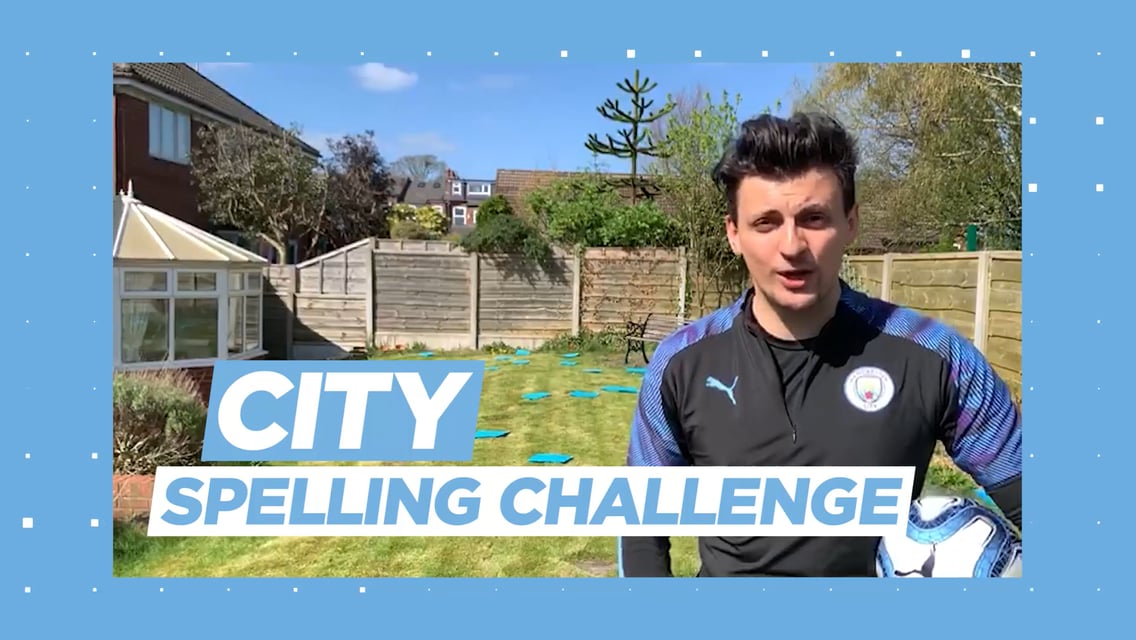 Learning through football: City spelling challenge