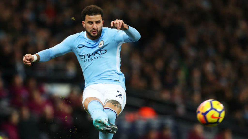 FLYING START: Manchester City's Kyle Walker says he is loving life at the Etihad