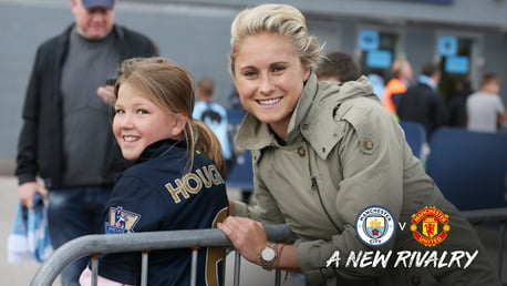 MEET YOUR HEROES: Fans are invited to meet the players after Saturday's Manchester Derby