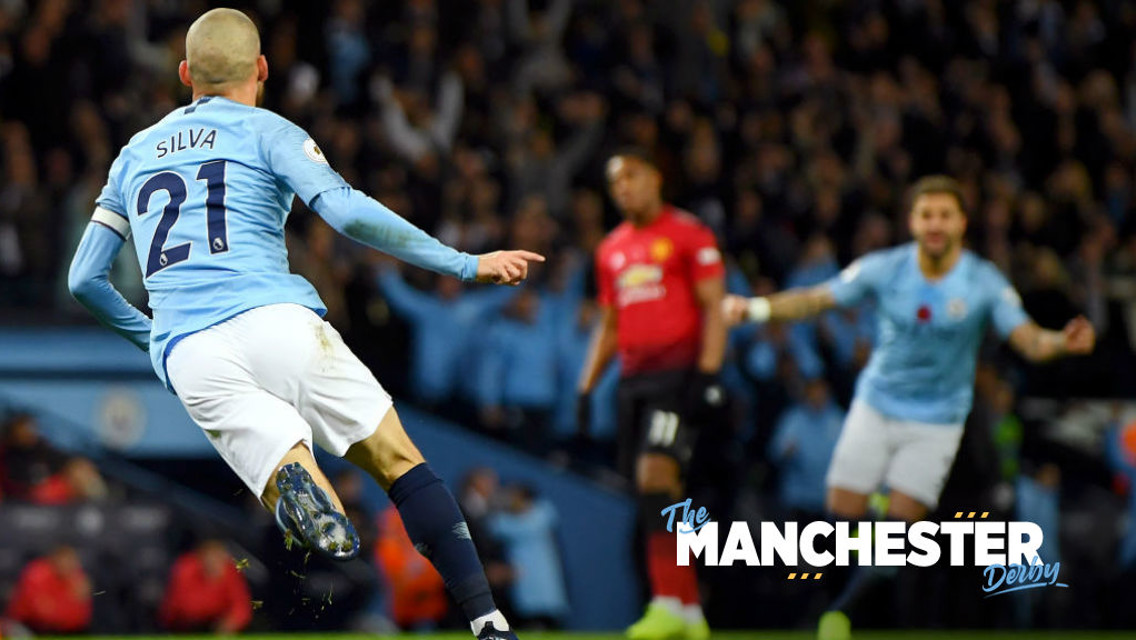 Silva salvo: David Silva's derby highlights