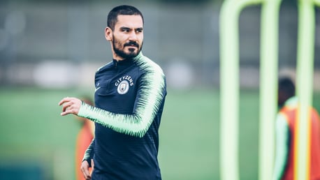 SILKY ILKAY: Gundogan looking smooth as he prepares for a date with Wolves 