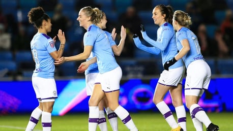 TOGETHER: Celebrating against Bristol City.